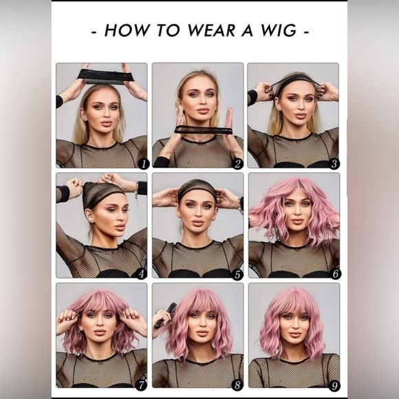 Blonde  two tone Straight Layered Wig 25” - Picture 11 of 13